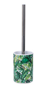 Изображение товара Напольный ершик Fixsen Tropic FX-0882E-5, керамика и пластик, зеленый хром