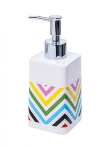 Изображение товара Дозатор жидкого мыла Fixsen Twist FX-1569A-1 белый для кухни и ванной