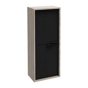 Изображение товара Шкаф-пенал Jacob Delafon Vivienne 40x100 см, черный матовый, подвесной