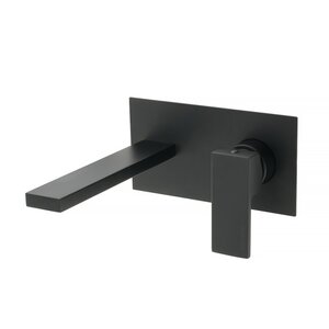 Изображение товара Смеситель Migliore Kvant 30436 Black для раковины с донным клапаном, черный матовый