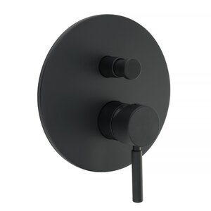 Изображение товара Смеситель Migliore Fortis 30464 Black для ванны и душа, черный матовый