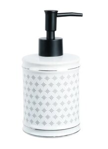 Изображение товара Дозатор Fixsen Star FX-610-1 черный и белый для жидкого мыла