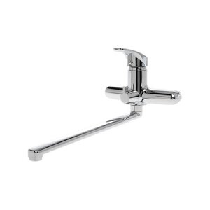 Изображение товара Полимерный смеситель OneLife для ванны и душа, хром, P01-211cr