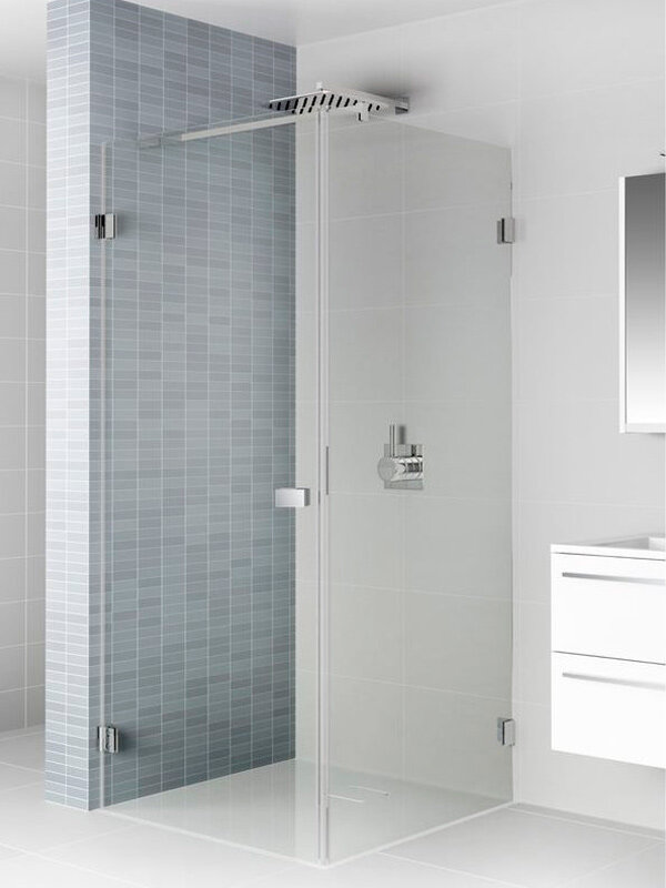 Изображение товара Душевой уголок Riho SZ Scandic NXT X201, 77x77x200 см, цвет профиля черный, стекло прозрачное, левый/правый