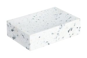 Изображение товара Мыльница Fixsen Blanco FX-201-4 белая настольная из полирезин