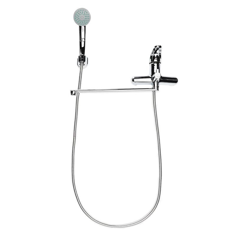 Изображение товара Полимерный смеситель для ванны и душа OneLife хром P01-218cr