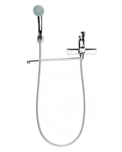 Изображение товара Полимерный смеситель OneLife для ванны и душа, хром, P02-218cr