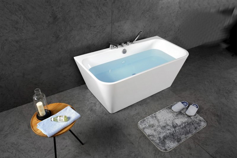 Изображение товара Акриловая ванна BelBagno BB19-1700-800 с овальной формой и сливом Изображение товара Акриловая ванна BelBagno BB19-1700-800 с овальной формой и сливом