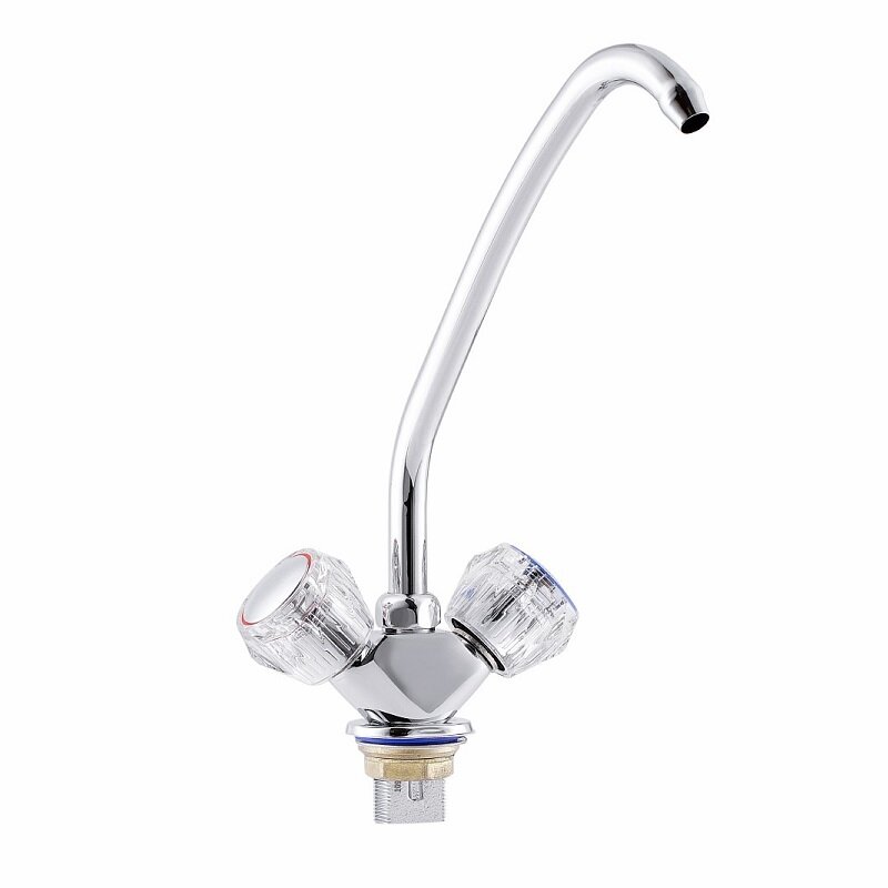 Изображение товара Смеситель ПСМ-Профсан Стандарт-Б PSM-117-65 для кухонной мойки, хром