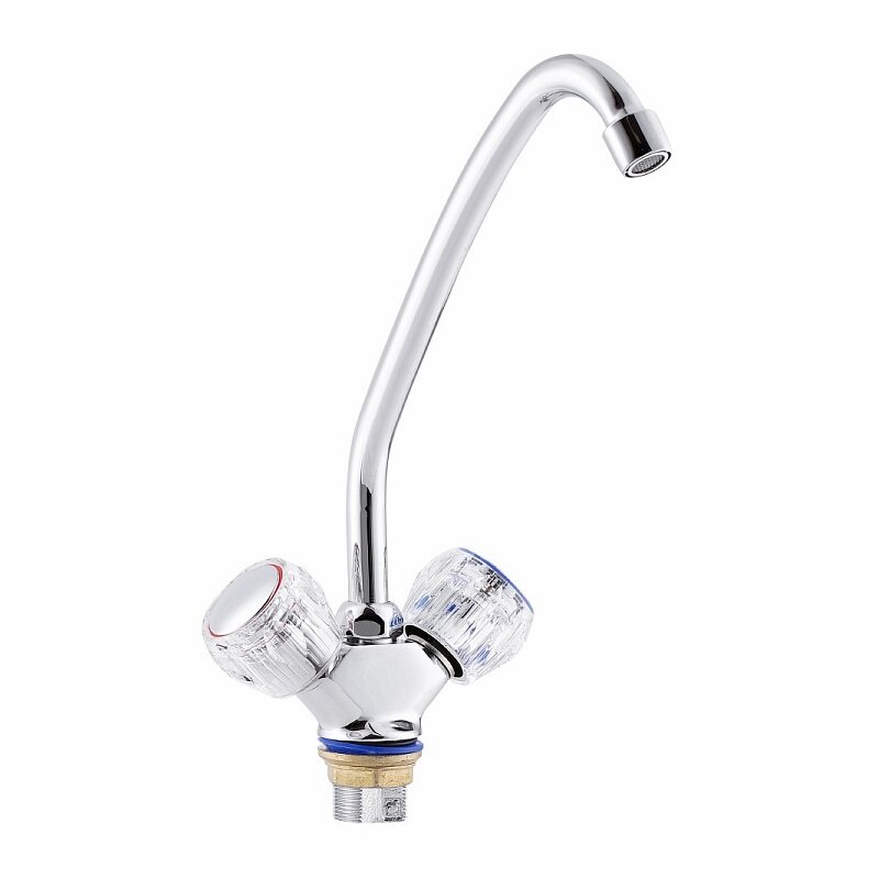 Изображение товара Смеситель ПСМ-Профсан Стандарт-А PSM-127-65 для кухонной мойки, хром