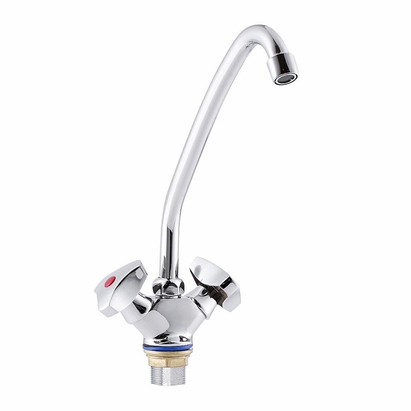 Изображение товара Смеситель для кухонной мойки ПСМ-Профсан Стандарт-А PSM-127-80 хром