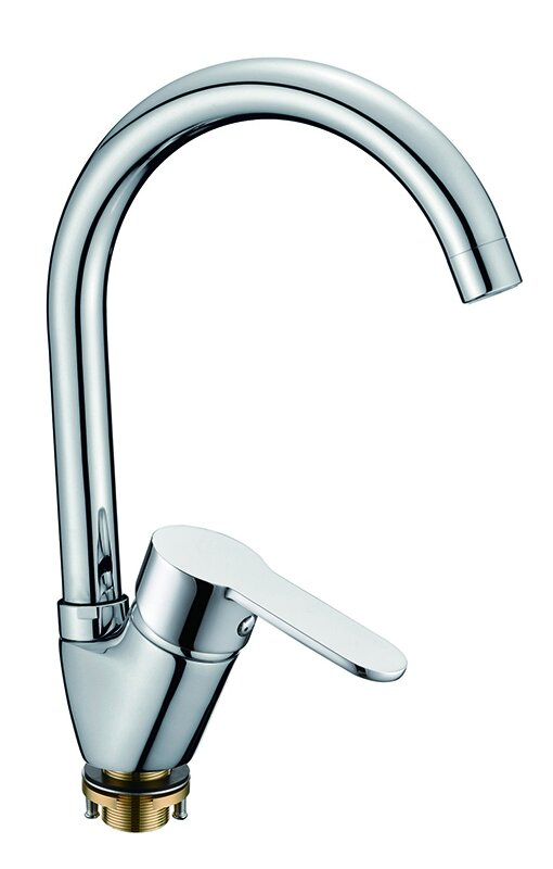 Изображение товара Смеситель для кухонной мойки Rush Tenerife TE2835-22 хром однорычажный поворотный излив