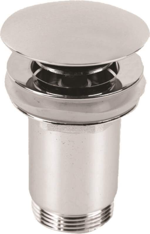 Изображение товара Донный клапан для раковины PlastBrno EUVCR02 с переливом хромированный