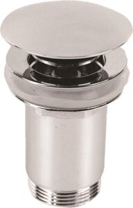 Изображение товара Донный клапан для раковины PlastBrno EUVCR02 с переливом хромированный