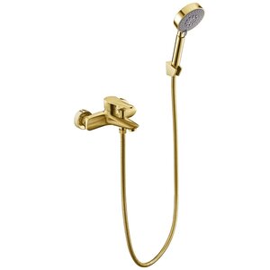 Изображение товара Смеситель для ванны и душа ПСМ-Профсан Steel PSM-303-1 золото матовое