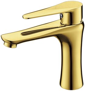 Изображение товара Смеситель для раковины ПСМ-Профсан Steel PSM-303-5 золото матовое