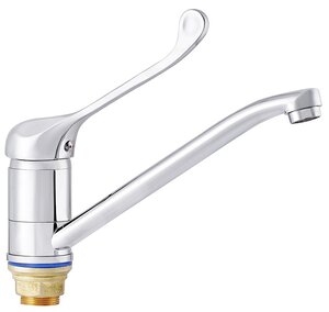 Изображение товара Смеситель для раковины ПСМ-Профсан Медик, PSM-425-055, медицинский, хром