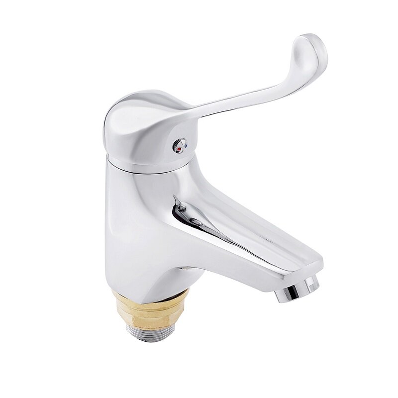 Изображение товара Медицинский однорычажный смеситель для раковины ПСМ-Профсан PSM-740-055 хром