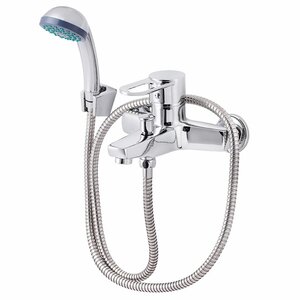 Изображение товара Смеситель ПСМ-Профсан Плюс PSM-815-008 для ванны и душа с гарнитуром, хром