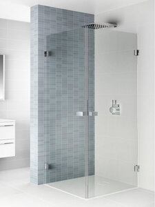 Изображение товара Душевой уголок Riho SZ Scandic NXT X209, 97x77x200 см, цвет профиля черный, стекло прозрачное, левый/правый, G001103121