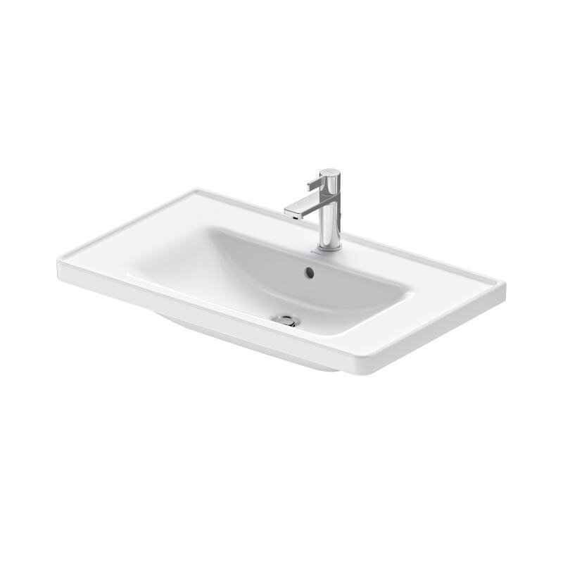 Изображение товара Раковина Duravit D-Neo 2367800000 80 x 48 см, белая Изображение товара Раковина Duravit D-Neo 2367800000 80 x 48 см, белая