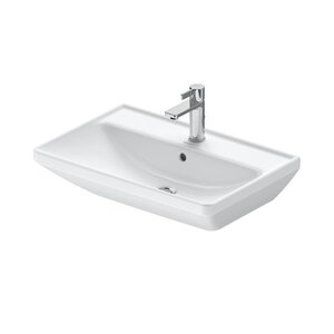Изображение товара Раковина встраиваемая Duravit D-Neo 65x44 см белая с переливом