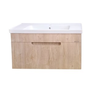 Изображение товара Тумба под раковину Bellezza Грейс 90, подвесная, бежевый, МДФ, Россия