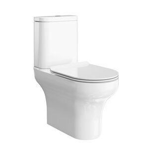 Изображение товара Напольный безободковый унитаз Kerama Marazzi Buongiorno BG.wc.01.BG.cis.01 белый
