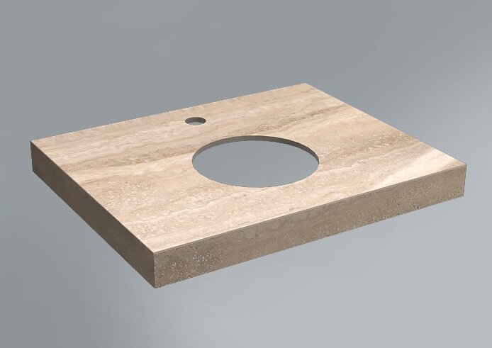 Изображение товара Столешница Kerama Marazzi Canaletto 60 см, риальто песочный лаппатированный, CN60.SG560402R