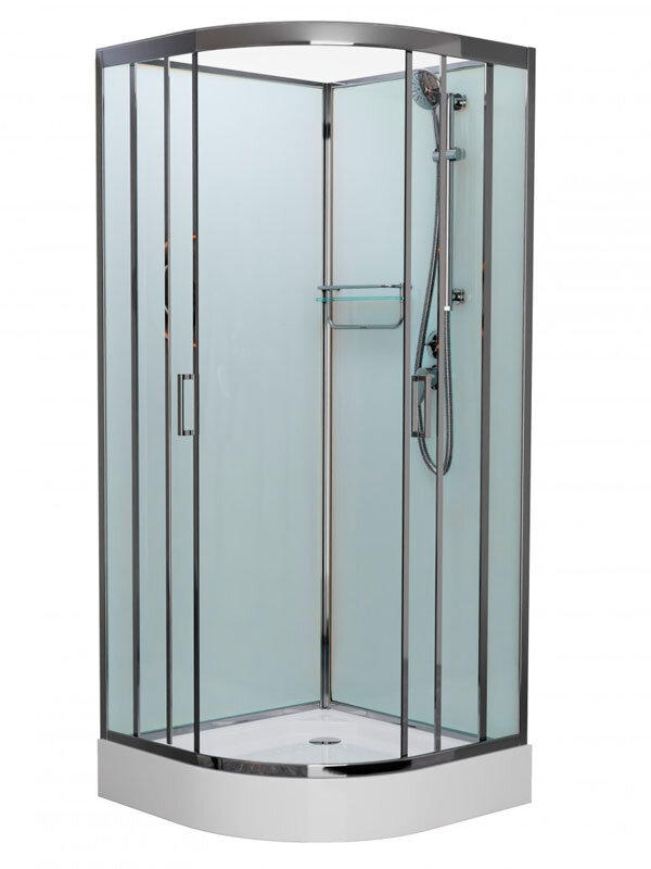 Изображение товара Душевая кабина Frank F400 Brilliant 100x100 см без крыши, с низким поддоном