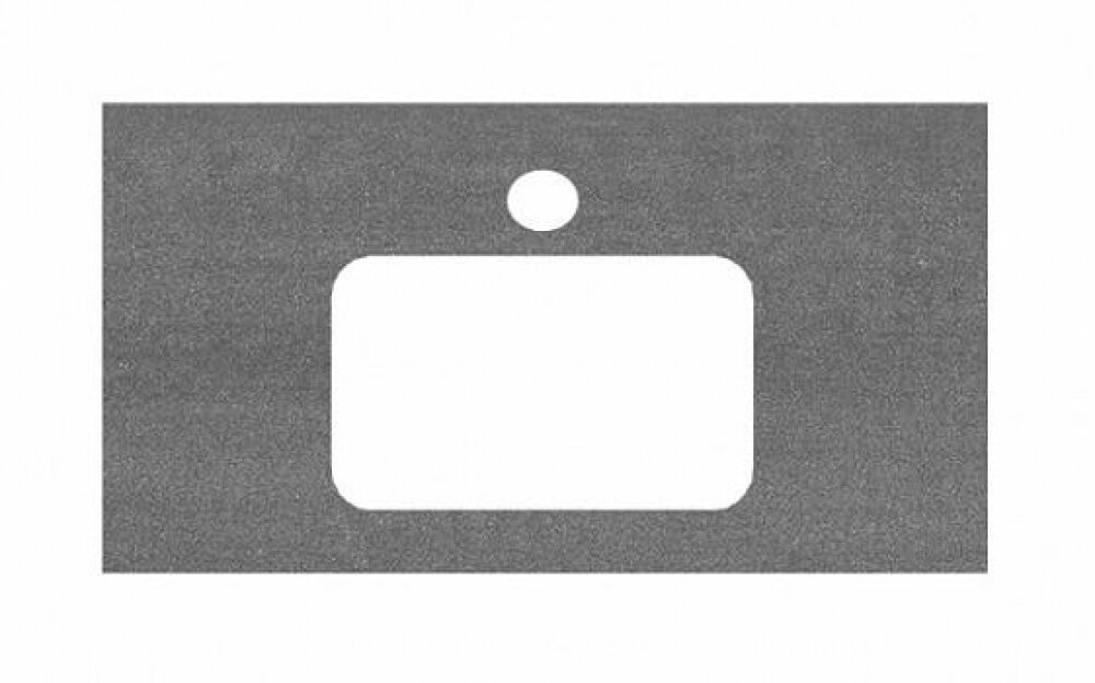 Изображение товара Столешница для раковин Kerama Marazzi Plaza Next 80 см антрацит