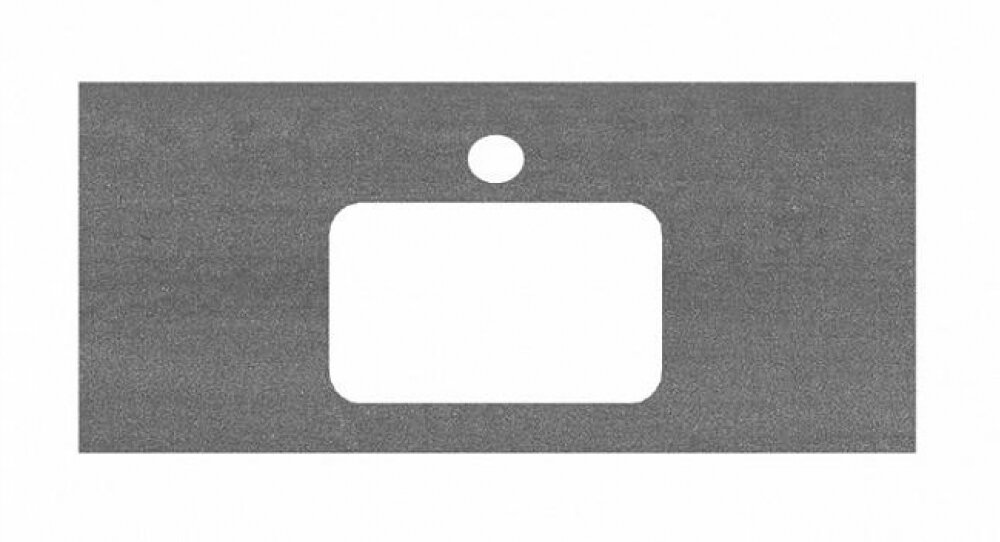 Изображение товара Столешница для раковин Kerama Marazzi Plaza Next, 100 см, антрацит