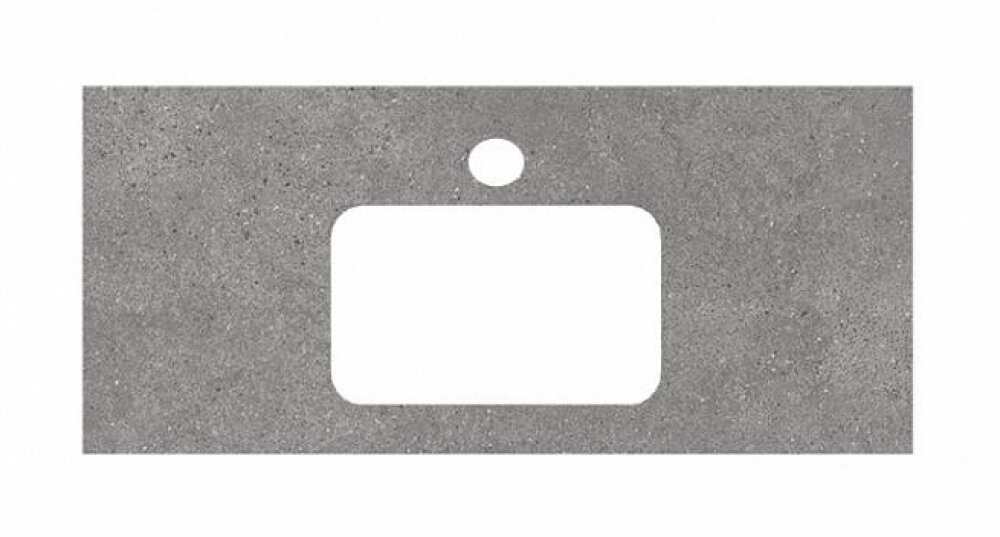 Изображение товара Столешница для раковин Kerama Marazzi Plaza Next 100 см фондамента серый