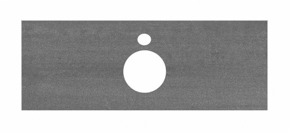 Изображение товара Столешница для накладных раковин Kerama Marazzi Plaza Next 120 см антрацит