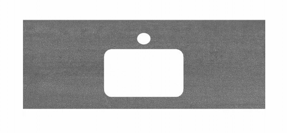 Изображение товара Столешница для раковин Kerama Marazzi Plaza Next 120 см антрацит