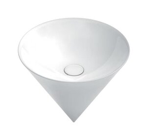 Изображение товара Раковина без бортика Kerama Marazzi Cono CO.wb.44 44 x 44 см подвесная, белая глянцевая