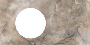 Изображение товара Столешница без отверстия под смеситель Kerama Marazzi Cono 97 см для раковины с бортиком Cono, бежевая, CO2.1.SG567402R.97