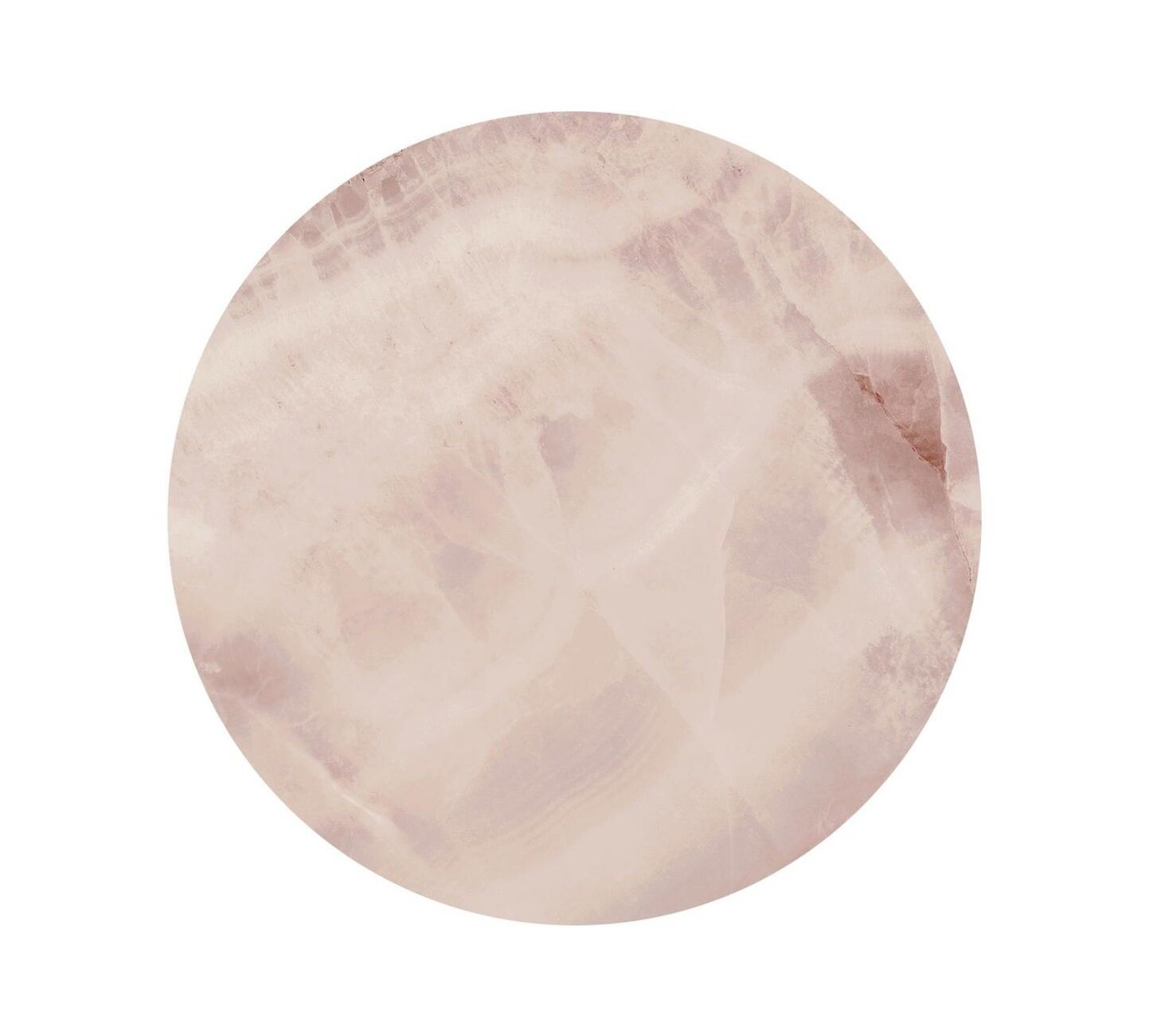 Изображение товара Столешница встраиваемая Kerama Marazzi Cono 43.1 см из керамогранита розовая