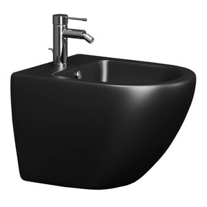 Изображение товара Подвесное биде Ceramicanova Metropol черный матовый, CN4003MB, сантехфарфор