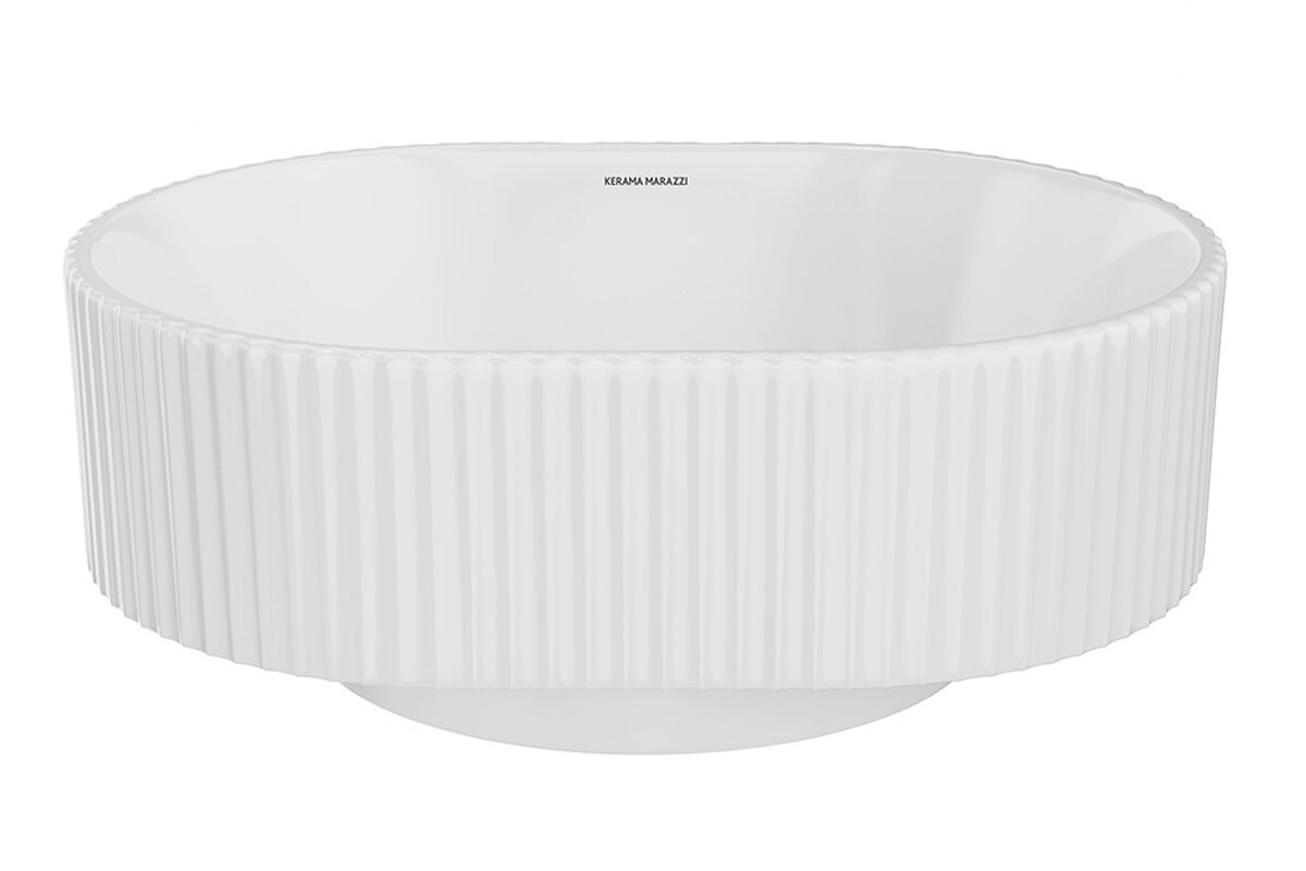 Изображение товара Раковина Kerama Marazzi Artbasin/АртБэйзин VE.wb.50.WHT Vento 50 см, белая Изображение товара Раковина Kerama Marazzi Artbasin/АртБэйзин VE.wb.50.WHT Vento 50 см, белая