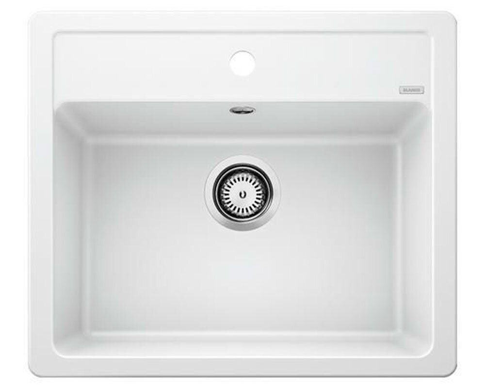 Изображение товара Blanco Legra 523334 6 Silgranit белая - компактная кухонная мойка