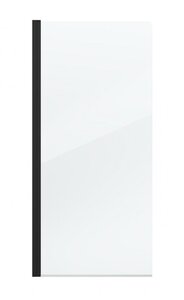 Изображение товара Шторка на ванну Bravat Alfa 70 x 150 см, стекло прозрачное, черный матовый, BG070.1501BM