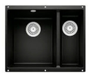 Изображение товара Кухонная мойка Blanco Rotan 526096 340/160-U черная из искусственного камня