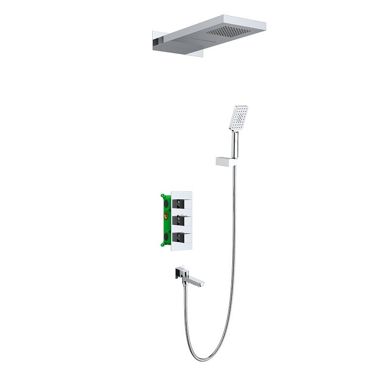 Изображение товара Душевая система Timo Petruma SX-5079/00SM термостатическая, с изливом, цвет хром