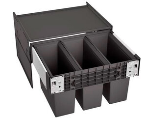 Изображение товара Система для мусора Blanco Select II 60/3 3 контейнера пластик серый