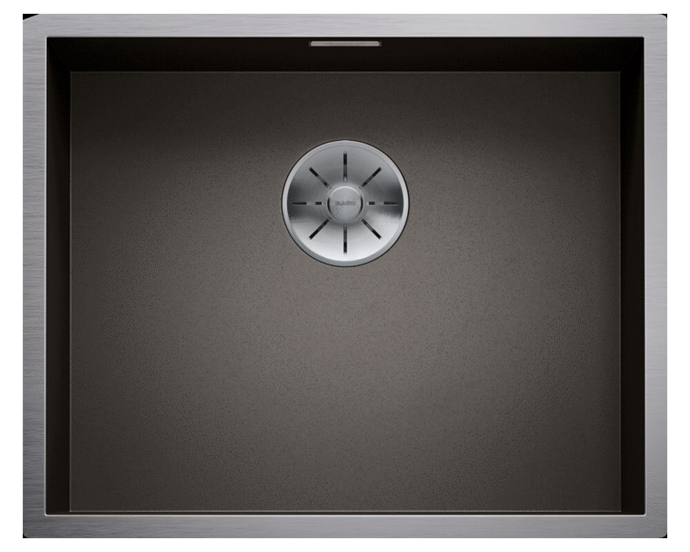 Изображение товара Кухонная мойка Blanco Zerox 526243 500-U Dark Steel нержавеющая сталь