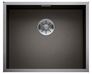 Изображение товара Кухонная мойка Blanco Zerox 526243 500-U Dark Steel нержавеющая сталь
