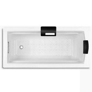Изображение товара Ванна чугунная Jacob Delafon Archer, 170 x 80 см, с отверстиями для поручня, ножки в подарок, белая, E6D905-0