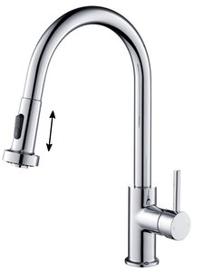 Изображение товара Смеситель для кухни Timo Saona 2316/00FL с выдвижным изливом, хром