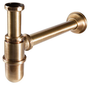 Изображение товара Сифон для раковины Caprigo бронза 1 1/4 дюйма латунь 99-120-vot